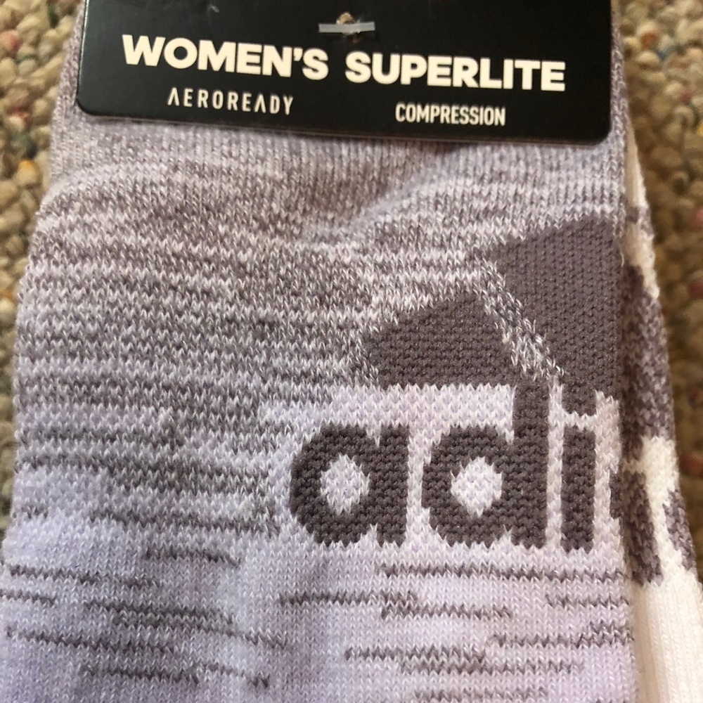 🆕 adidas Superlite No Show Socks 6 Pack - Picture 6 of 11